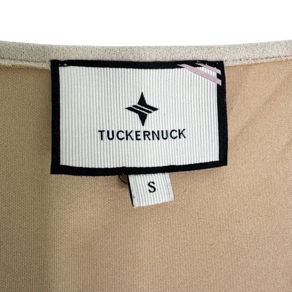 TUCKERNUCK Bone Suede Easton Blouse Swing Top Size S - Picture 8 of 15